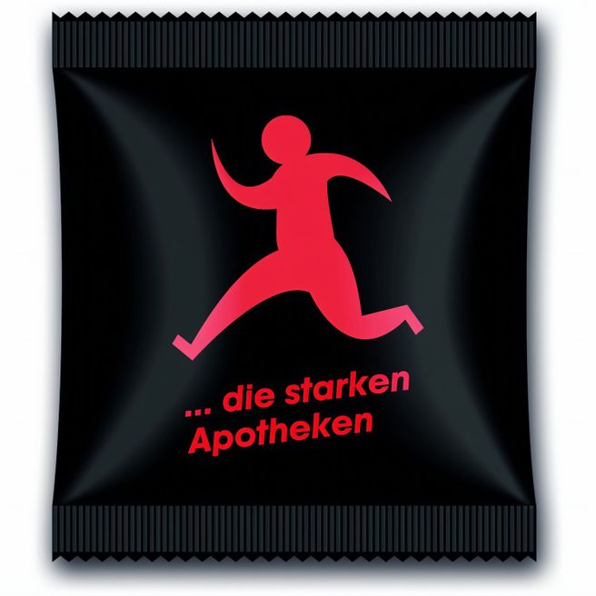 Fruchtgummi Sonderformen im Werbebeutel 4c- Inhalt 10 g [100er Pack]