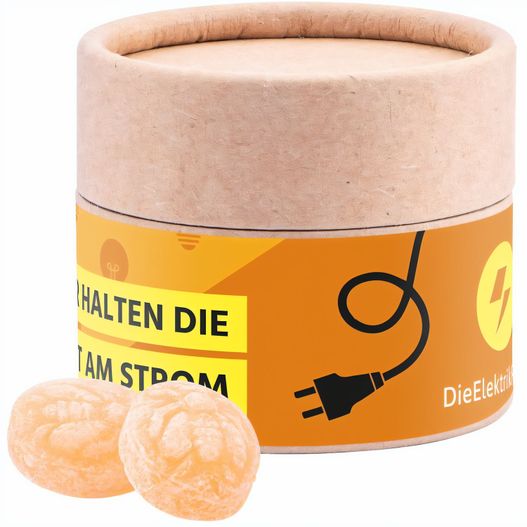 Produktabbildung Papierdose Eco Mini, Honigbienen Bonbons Papierdose Eco Mini, Honigbienen Bonbons (Bild 1)