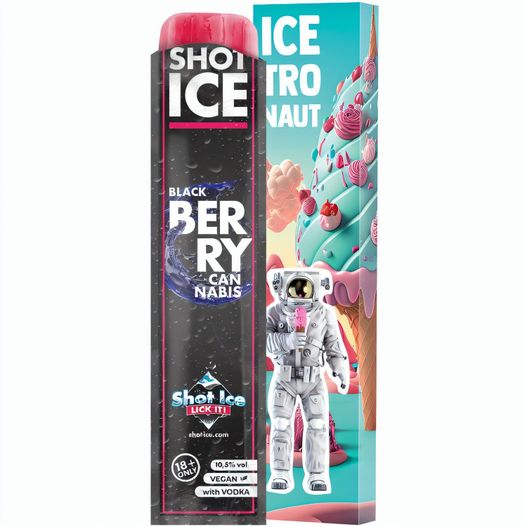 Long Box, Shot Ice - Black Berry Canabis 10,5% vol. (Bild 1)