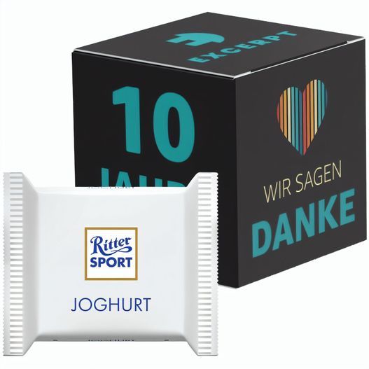 Produktabbildung Werbewürfel, Ritter SPORT mini Joghurt Werbewürfel, Ritter SPORT mini Joghurt (Bild 1)