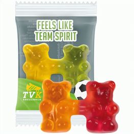 Trolli Team Gummibärchen Premium, Folie transparent