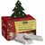Geschenkbox Mini Tanne, Alpenmilch Schokotäfelchen (Bild 2)