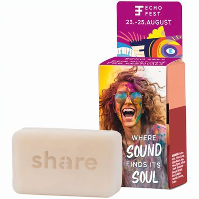 Werbecover, share feste Seife