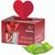 Geschenkbox Mini Herz, Ritter SPORT Schokowürfel Vollnuss Nougatcreme (Bild 1)