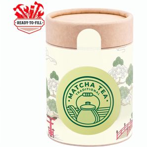 Papierdose Eco Maxi, kundengestelltes Füllgut