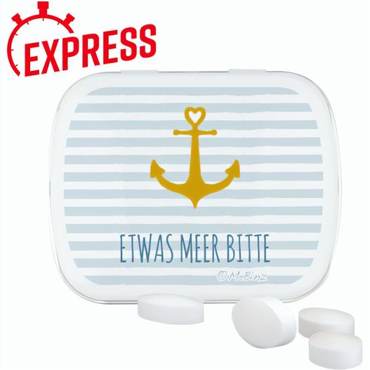 Produktabbildung Express Klappdose, Pfeffi zuckerfreie Pfefferminzpastillen Express Klappdose, Pfeffi zuckerfreie Pfefferminzpastillen (Bild 1)