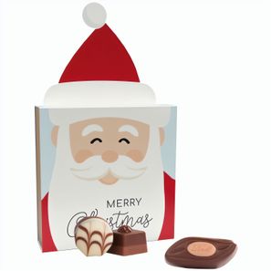 Lindt Präsent im Werbeschuber "Weihnachtsmütze", Lindt Mini Pralinés