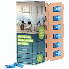Produktabbildung Adventskalender Eco High Tower, share Schokotäfelchen Adventskalender Eco High Tower, share Schokotäfelchen