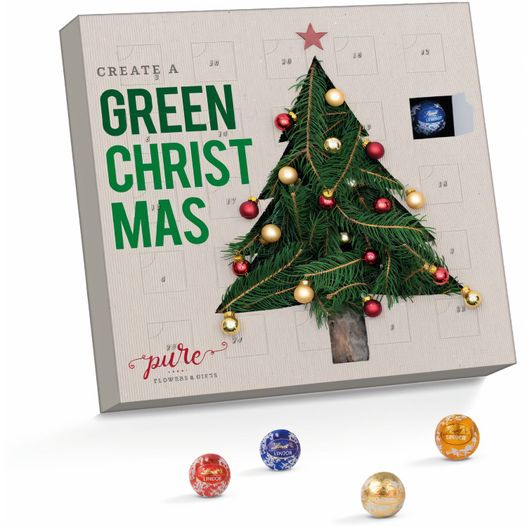 Minikugel Adventskalender, LINDOR Lindt Mini Kugeln (Bild 1)