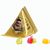 Fruchtgummi Tetraeder, Papierfolie weiß, Trolli Fruchtgummi Daumen (Bild 1)
