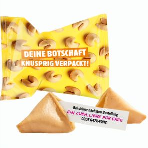 Glückskeks Folie, weiß