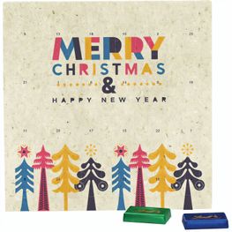 Produktabbildung Täfelchen Adventskalender Graspapier, Lindt Schokotäfelchen Täfelchen Adventskalender Graspapier, Lindt Schokotäfelchen
