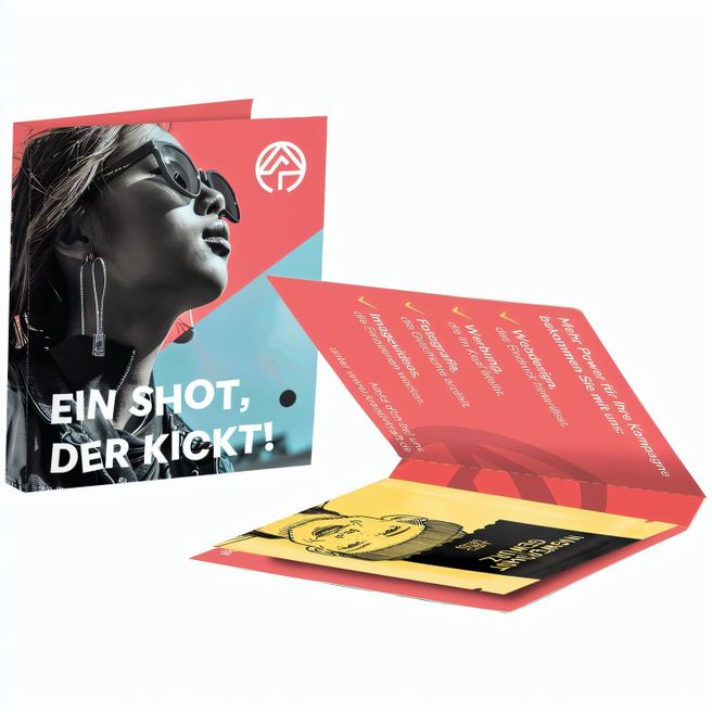 Produktabbildung Werbekarte Midi, Just Spices Ingwer Shot Gewürz Werbekarte Midi, Just Spices Ingwer Shot Gewürz