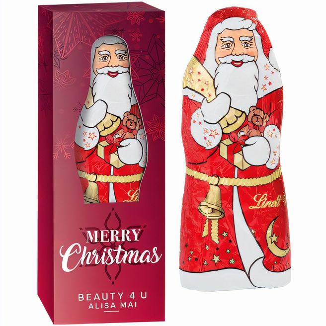 Lindt Weihnachtsmann 40g in Werbebox