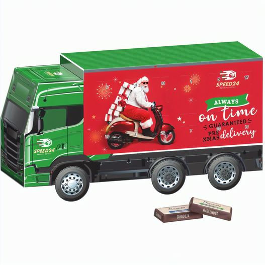 Produktabbildung Adventskalender LKW, Sarotti Täfelchen Adventskalender LKW, Sarotti Täfelchen (Bild 1)