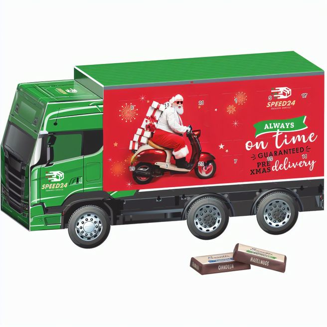 Produktabbildung Adventskalender LKW, Sarotti Täfelchen Adventskalender LKW, Sarotti Täfelchen