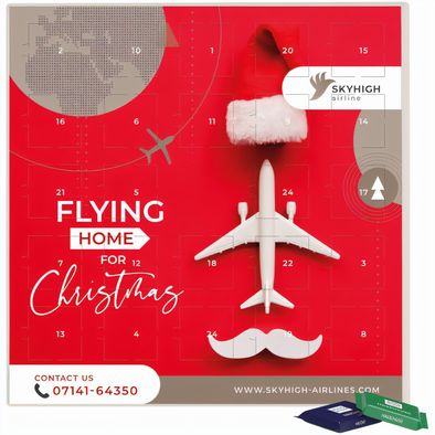 Produktabbildung Adventskalender quadratisch, Blister kompostierbar, Ritter SPORT mini Adventskalender quadratisch, Blister kompostierbar, Ritter SPORT mini