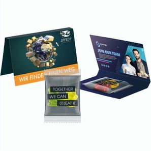 Express Werbekarte, Trolli Team Gummibärchen in Standardgestaltung