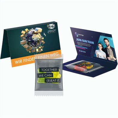 Express Werbekarte, Trolli Team Gummibärchen in Standardgestaltung
