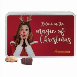 Geschenkdose aus Metall, Haeberlein-Metzger Lebkuchen-Mischung