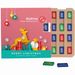 Täfelchen Adventskalender ECO, Papierblister, Lindt Schokotäfelchen