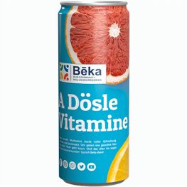Getränkedose 250ml Isodrink Light, Sleeve-Folie weiß