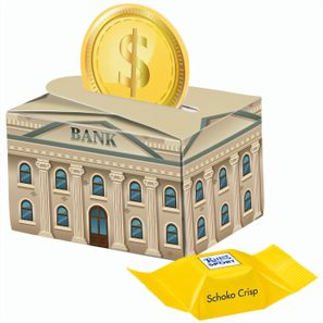Geschenkbox Mini Rund, Ritter SPORT Schokowürfel Schoko Crisp