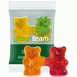 Trolli Team Gummibärchen Premium, Folie kompostierbaren transparent