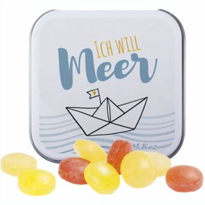 Dose Quadratisch, Mini Bonbons Fruchtmix