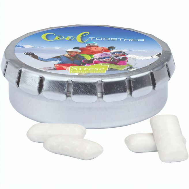 Quick Box, silber, KoRo Kaugummi