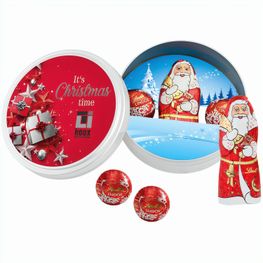 Weihnachtsdose weiß, Lindt Mischung