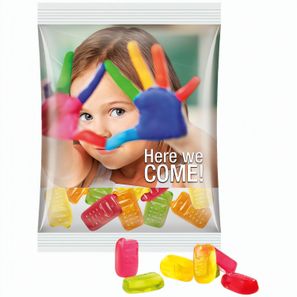 Maxitüte, Folie transparent, Trolli Fruchtgummi Handy
