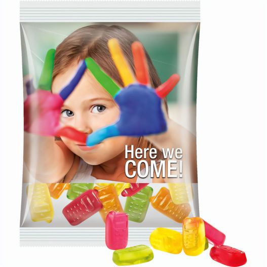 Produktabbildung Maxitüte, Folie transparent, Trolli Fruchtgummi Handy Maxitüte, Folie transparent, Trolli Fruchtgummi Handy (Bild 1)