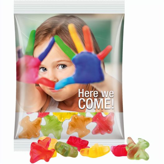 Maxitüte, Folie transparent, Trolli Fruchtgummi Flugzeuge (Bild 1)