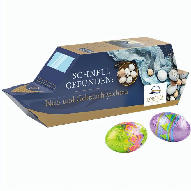 3D-Präsent Schiff, Klett Ostereier
