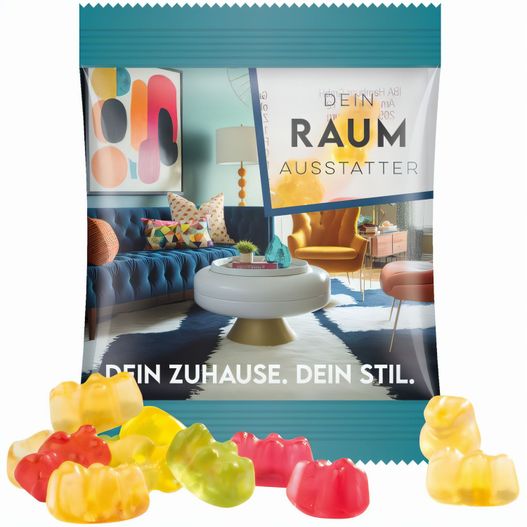 Produktabbildung Minitüte,10 g, Folie transparent, Trolli Premium Bärchen, Minitüte,10 g, Folie transparent, Trolli Premium Bärchen, (Bild 1)