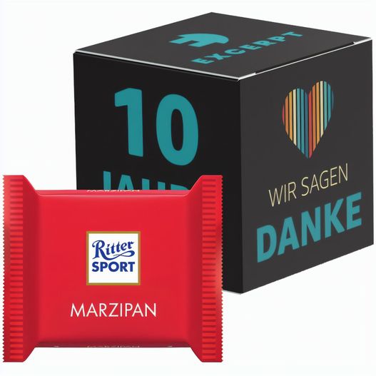 Werbewürfel, Ritter SPORT mini Marzipan (Bild 1)