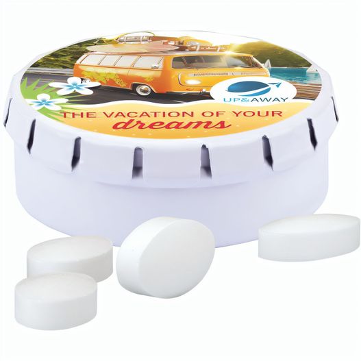 Quick Box XS, Pfeffi zuckerfreien Pfefferminzpastillen (Bild 1)