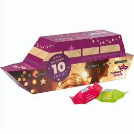 3D-Präsent Schiff, Ritter SPORT Schokowürfel