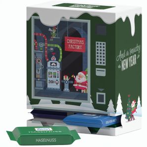 Adventsautomat ECO Midi, 24 Ritter SPORT mini