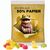 Maxitüte, Folie mit ca. 50% Papieranteil, weiß, Trolli Premium Bärchen