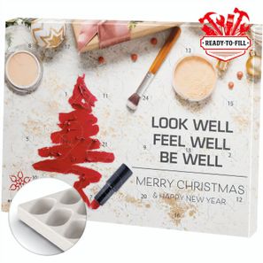 Adventskalender Eco XL, Papierblister, kundengestelltes Füllgut