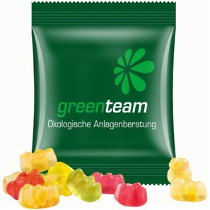Minitüte,10 g, kompostierbare Folie weiß, Trolli Premium Bärchen,