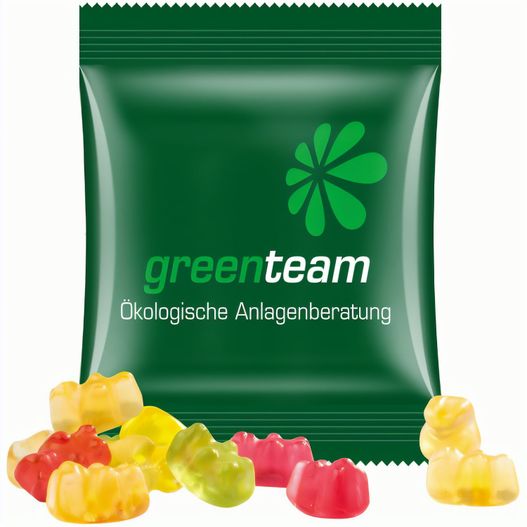 Produktabbildung Minitüte,10 g, kompostierbare Folie weiß, Trolli Premium Bärchen, Minitüte,10 g, kompostierbare Folie weiß, Trolli Premium Bärchen, (Bild 1)
