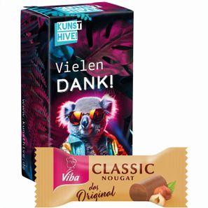 Werbequader small, Viba Classic Nugat Mini