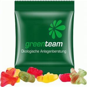 Minitüte,10 g, kompostierbare Folie weiß, Trolli Fruchtgummi Flugzeuge