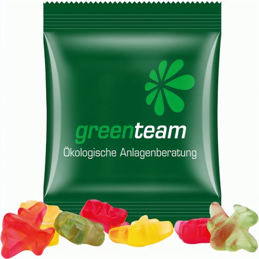 Produktabbildung Minitüte,10 g, kompostierbare Folie weiß, Trolli Fruchtgummi Flugzeuge Minitüte,10 g, kompostierbare Folie weiß, Trolli Fruchtgummi Flugzeuge (Bild 1)