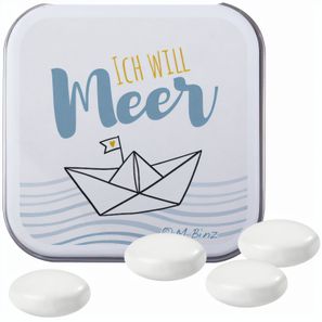 Dose Quadratisch, Mentos Kaudragee Mint