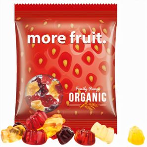 Minitüte,10 g, Folie transparent, Trolli Fruchtgummibären, 30% Fruchtsaftqualität