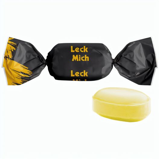 Zitronen mit Vitamin C Bonbon im weißen, kompostierbaren Wickler (Bild 1)